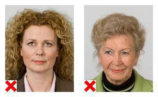 Gezichtsuitdrukking bij officiële pasfoto's 2